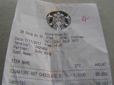 Quán Cà Phê Starbucks