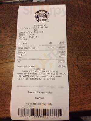 Quán Cà Phê Starbucks