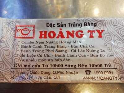 Nhà Hàng Hoàng Ty
