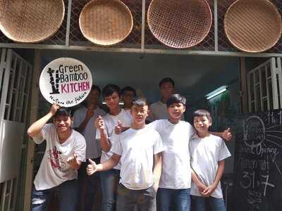 Green Bamboo Kitchen