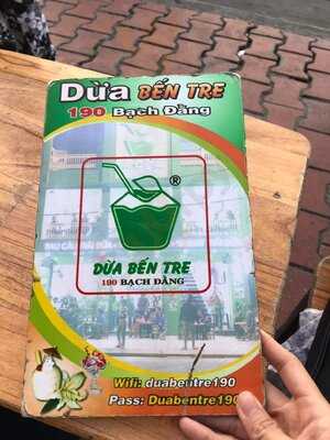 Quán Dừa Bến Tre 190 Bạch Đằng
