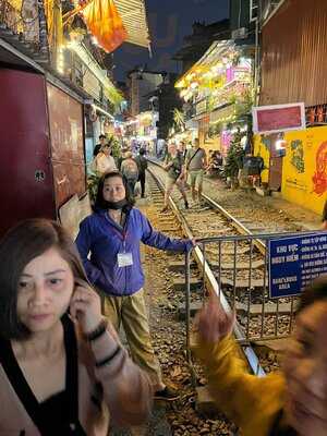 Hanoi Train Track Cafe