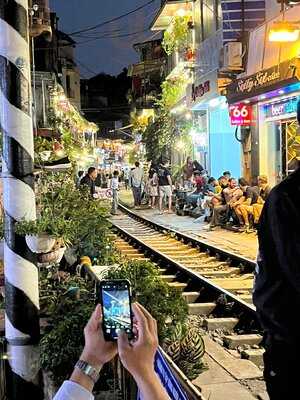 Hanoi Train Track Cafe