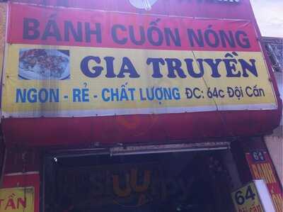 Tiệm Bánh Cuốn Nóng Gia Truyền