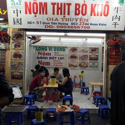 Nộm Bò Khô Long Vi Dung - Kiot Số 5 Hàng Giầy