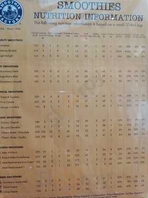 Quán Smoothie Factory