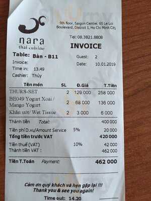 Nara Thai Saigon Centre