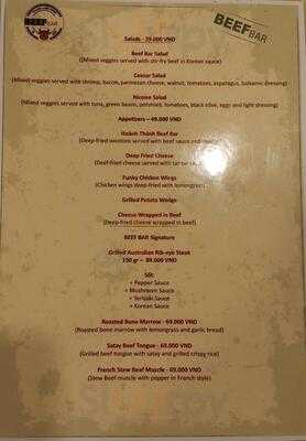 Beef Bar
