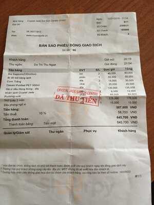 Nhà Hàng Crystal Jade