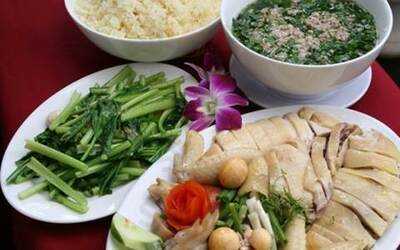 Cơm Gà Hồng Xương