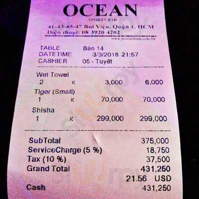 Ocean Bar & Lounge