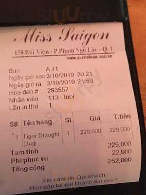 Quán Miss Saigon Pub