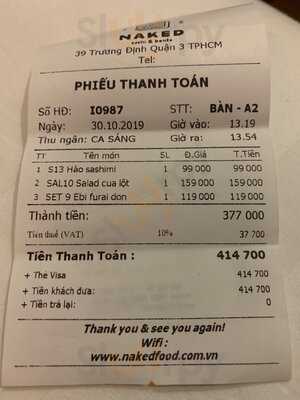 Naked Sushi & Sashimi