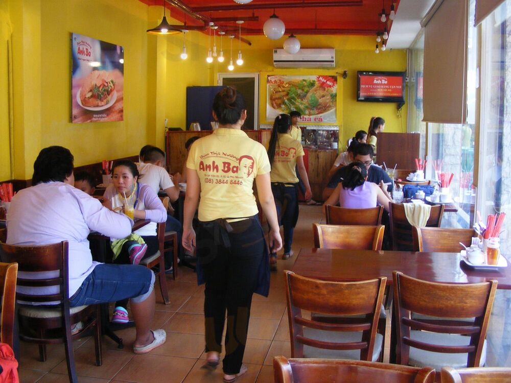 Bún Thịt Nướng Anh Ba