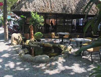 Cafe Sân Vườn Cá Koi Cà Phê Chòi Võng Coffee Home Garden C K