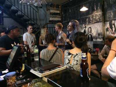 Black And White Coffee And Pub