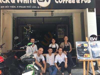 Black And White Coffee And Pub