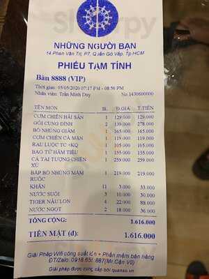 Nhung Nguoi Ban Restaurant
