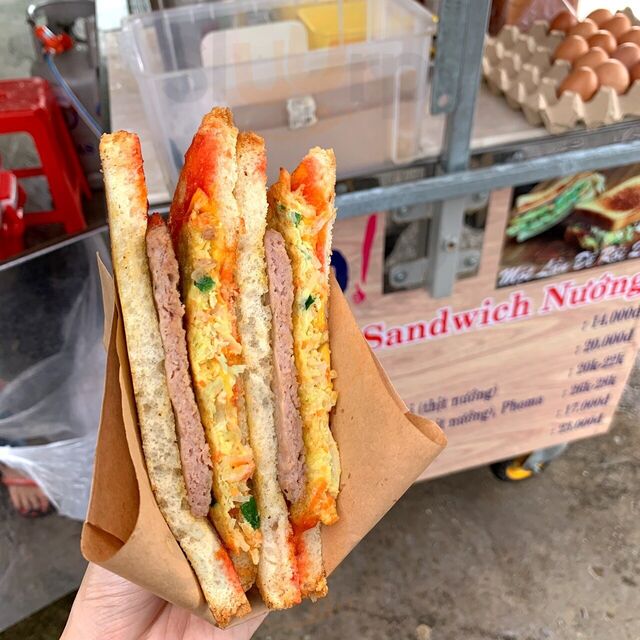 Bánh Mì Sandwich Nướng Wao
