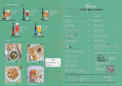 The Balcony - Tea, Coffee And Beer