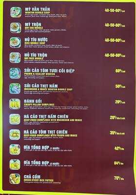 Mỳ Vằn Thắn Tân Trang