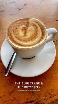 The Blue Crane & The Butterfly